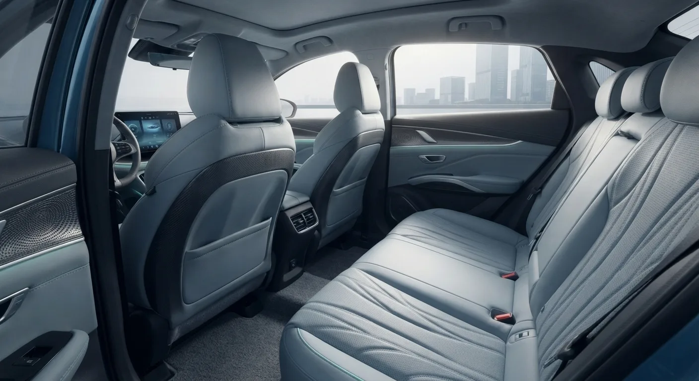 BYD Dolphin vista trasera